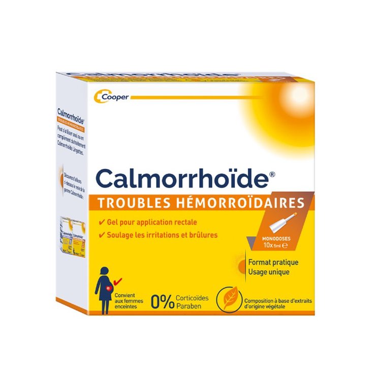 Calmorrohoide 10x5ml Cooper