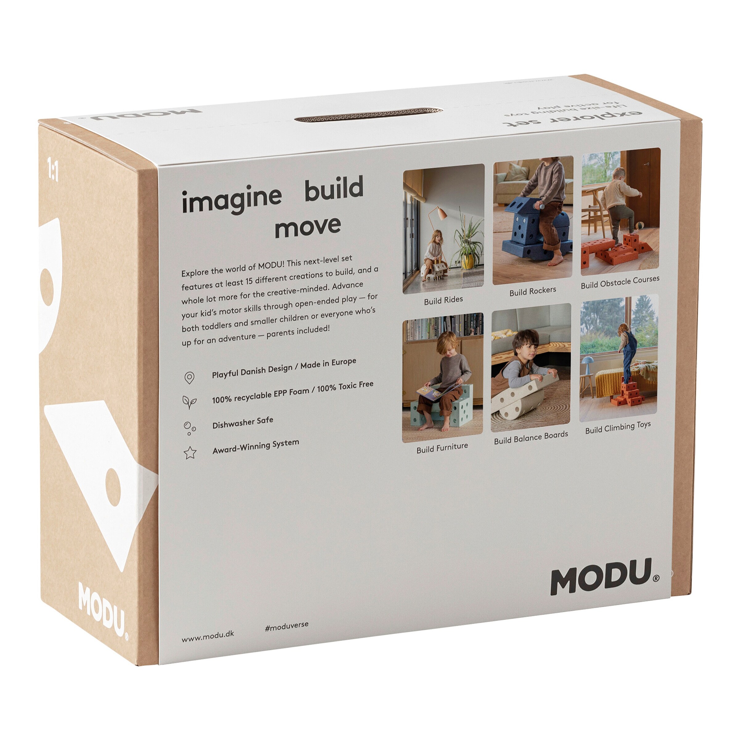 MODU MODU Bausatz Starter-Set Explorer Burnt Orange / Dusty Green