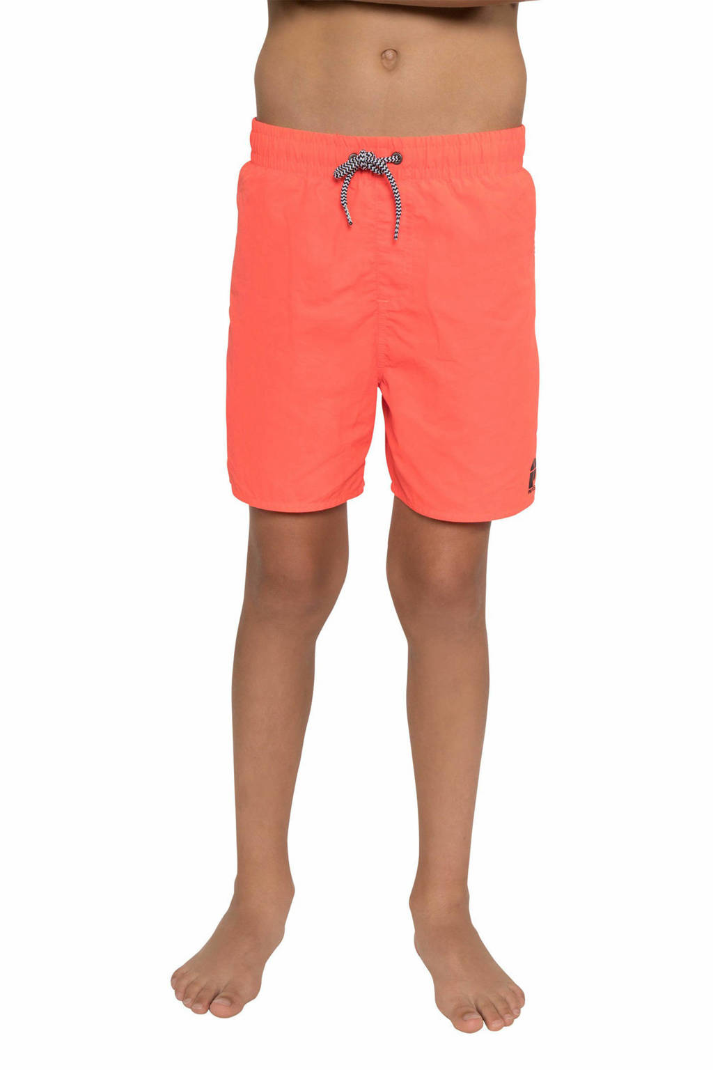 Flitsend zwemshortzwemshort CULTURE JR neon roze