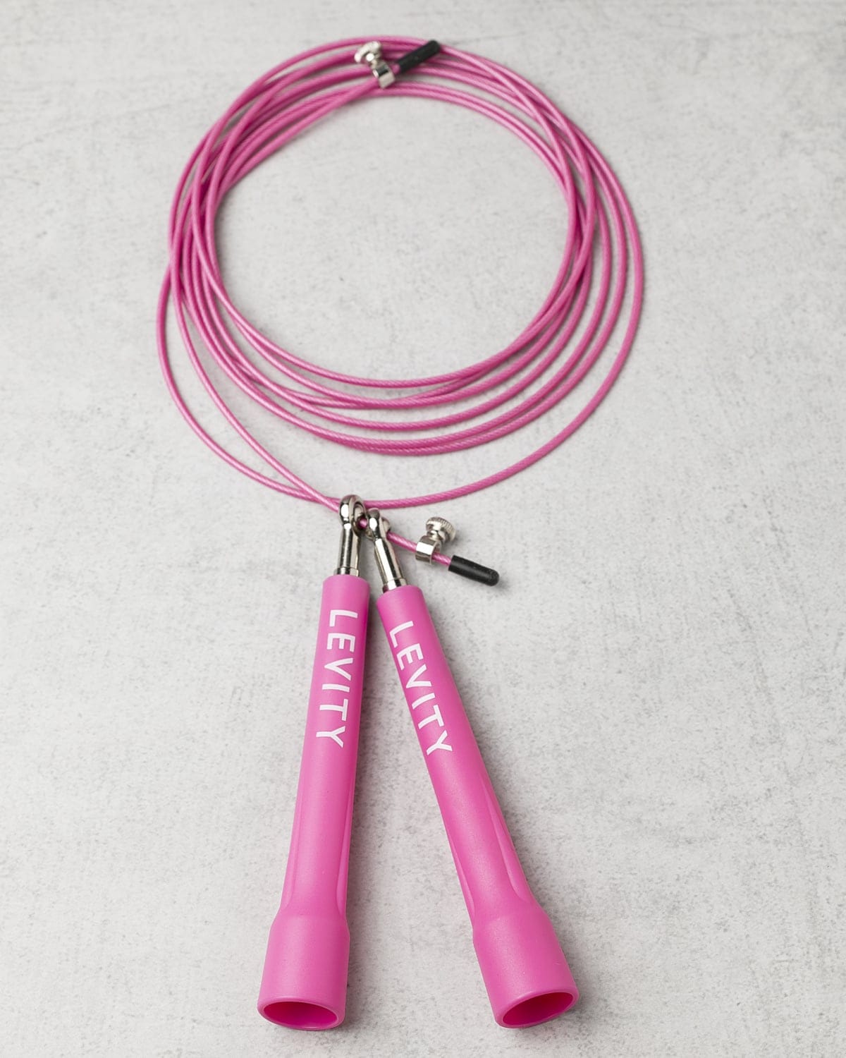 LEVITY Full Metal Speed Rope Pink