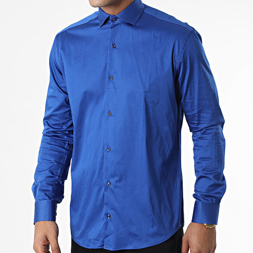 Chemise Manches Longues Y3642 Bleu