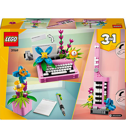 LEGO® Creator - Schreibmaschine mit Blumen 31169 - 3-in-1 - 363
