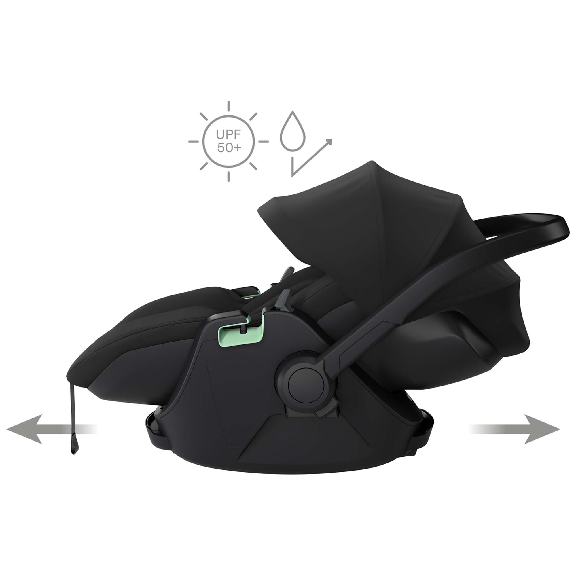 Thule Maple autostoel zwart - isofix autostoelen - Prénatal