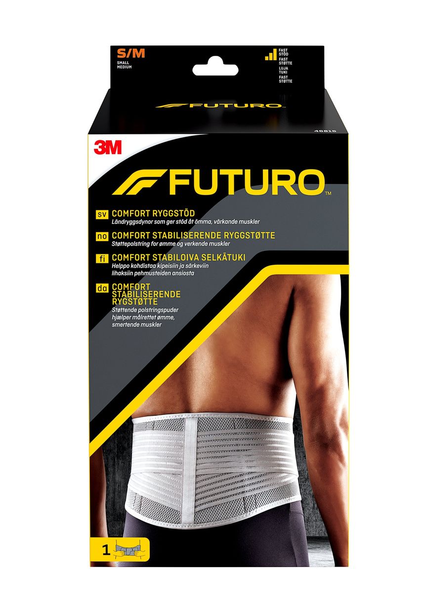 Futuro Comfort ryggstøtte S-M 1 stk