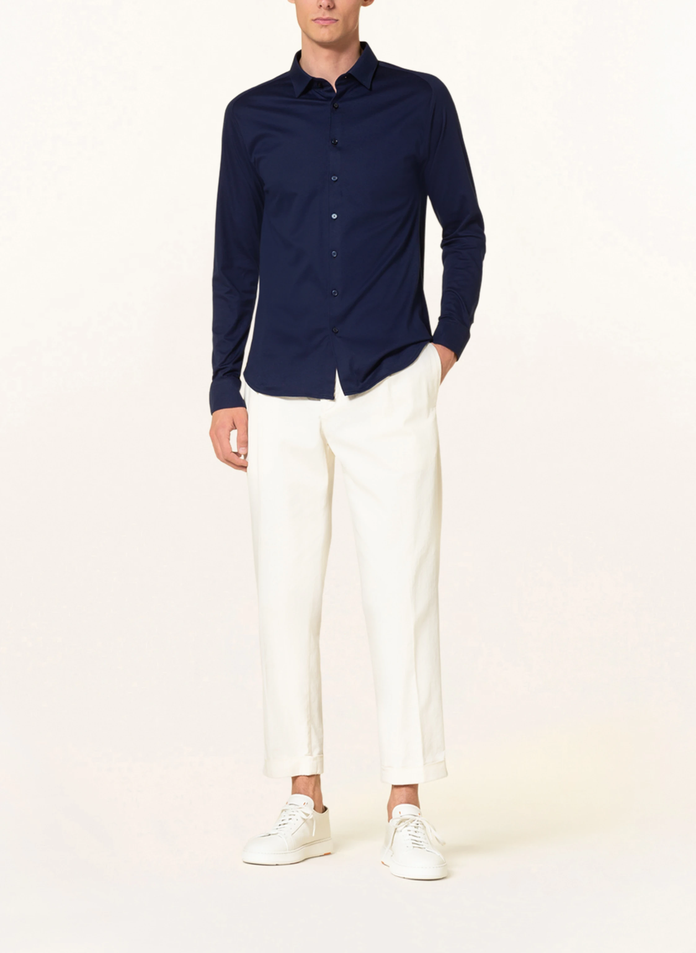 DESOTO Jerseyhemd Slim Fit