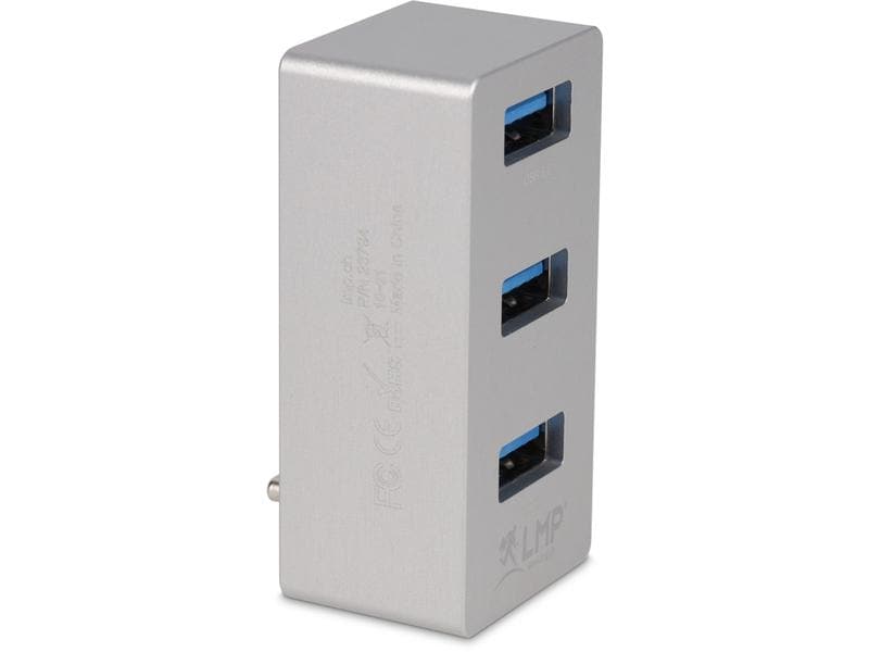 LMP USB-Hub USB-C Tiny Hub Silber USB-Hub für iMac 24