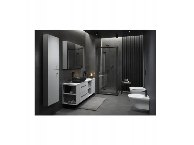 Cersanit S932-072 PODUM LARGA 60 GRAY ZMONT // CES.LARGA-PODUM-60-SZ-ZMONT
