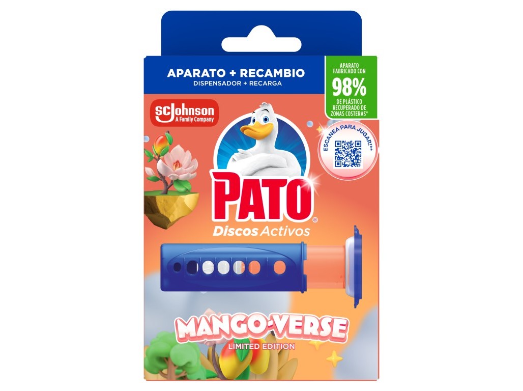 BLOCO SANITÁRIO DISCOS PATO APARELHO MANGO-VERSE 36ML