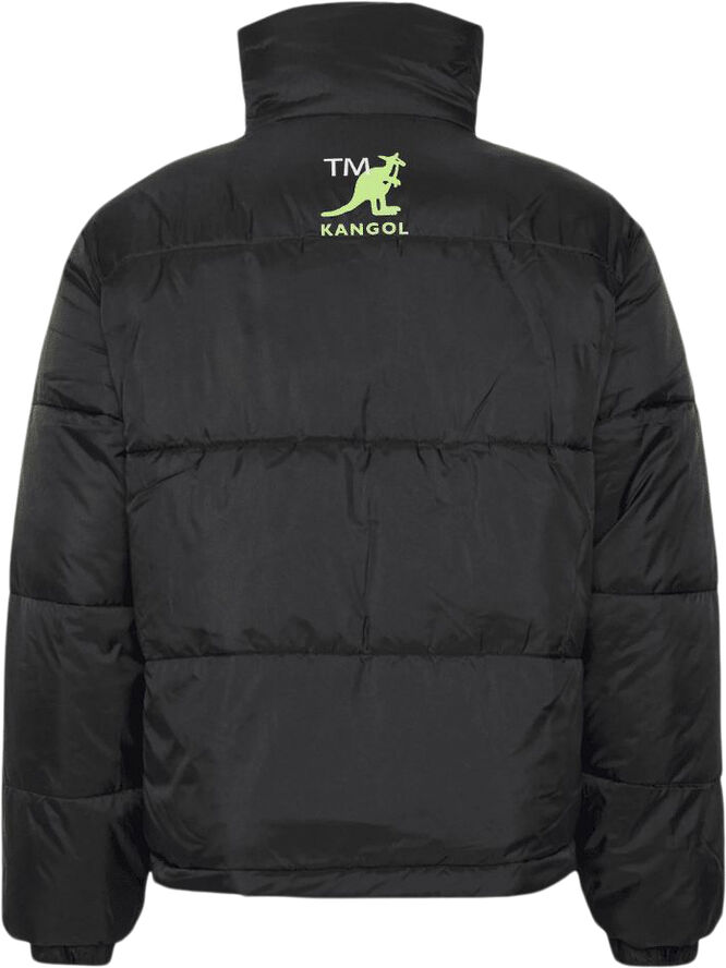 Kangol adam puffer jacket Faded black