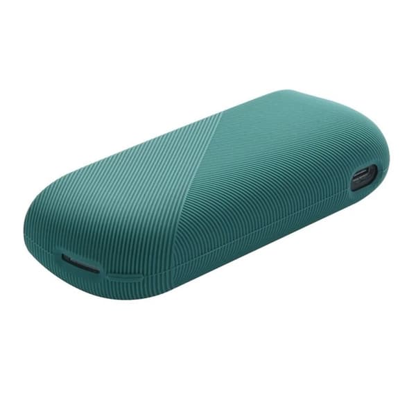 IQOS 3 DUO enkelt silikonovertrekk - Mørkegrønn