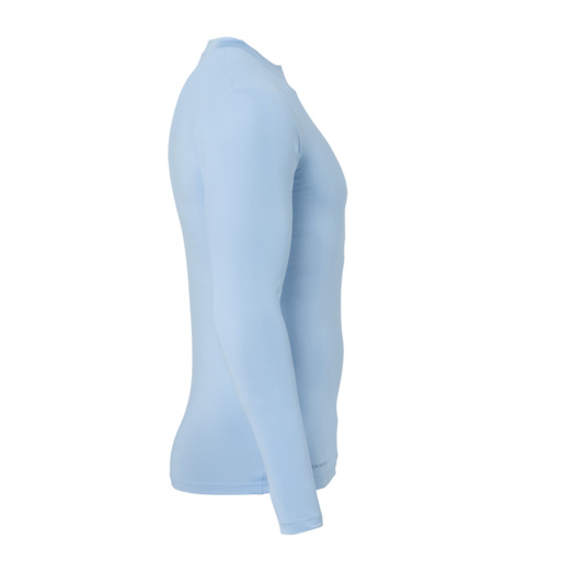 Camiseta térmica Uhlsport tamanho G, cor celeste.