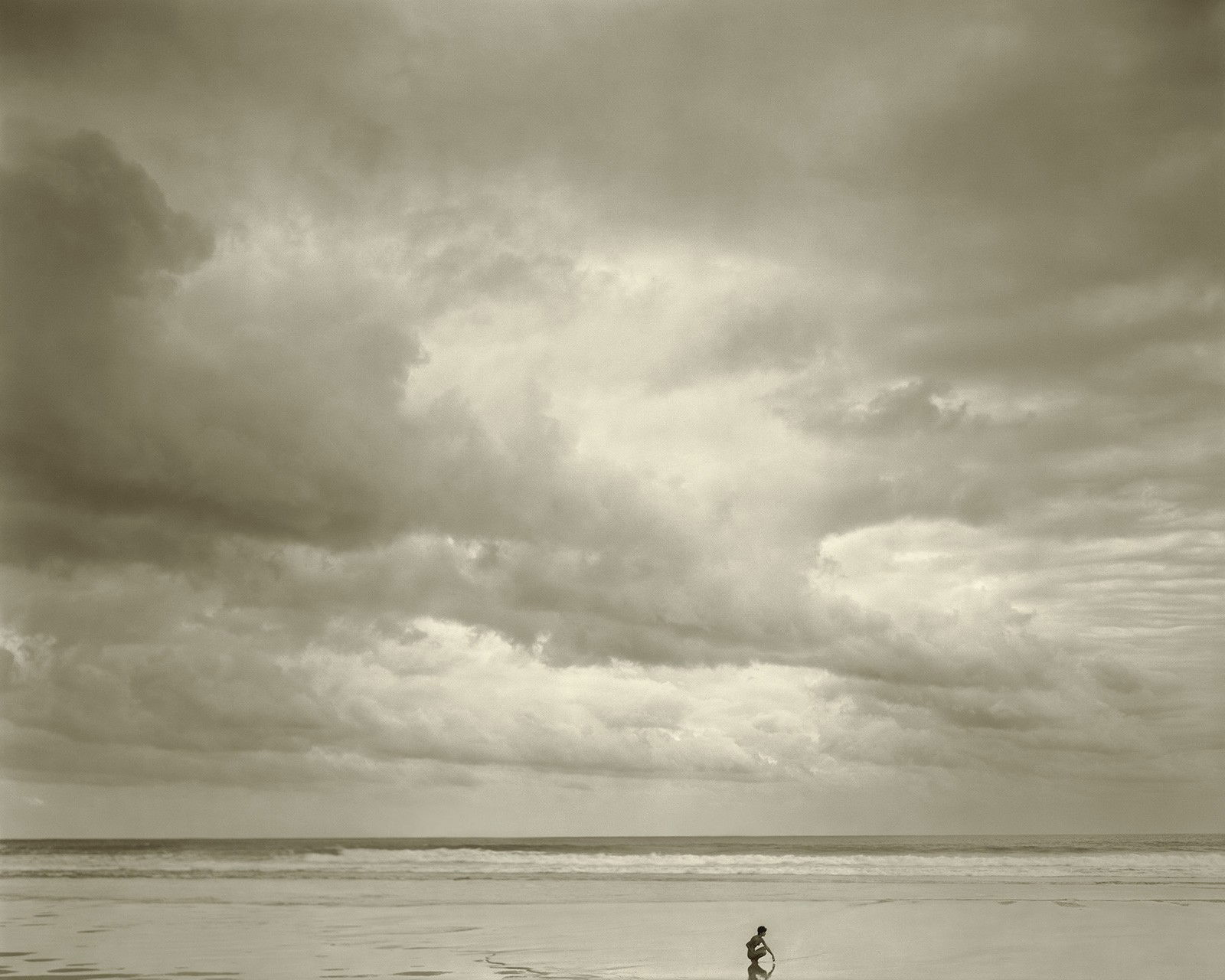 Maia; Montalivet, France, 1992 by Jock Sturges | Trunk Archive - Limited Edition. Edition of: 150. Studio Stamp.