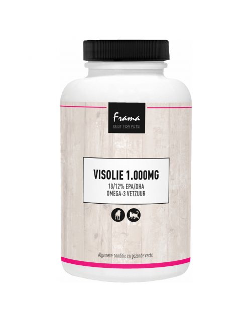 Frama Visolie 1.000mg 18\/12%epa\/Dha - Supplement - 120 caps Hond-Kat