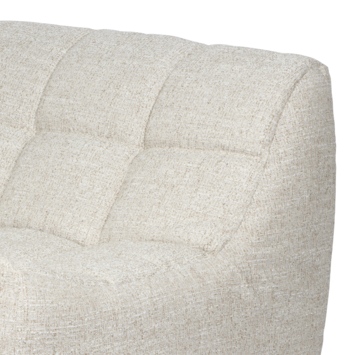 KARWEI fauteuil Lars gemêleerd beige stof