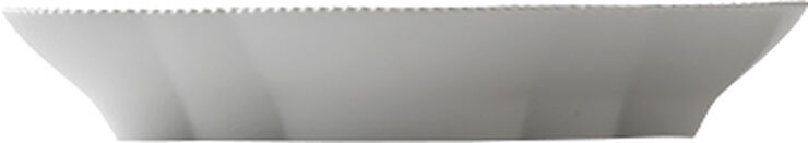 Royal Copenhagen Hvid Elements 23 cm. fad Hvid