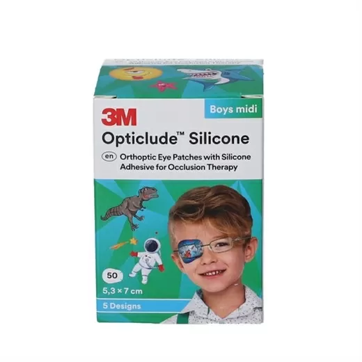 Opticlude midi dreng - 50 stk.