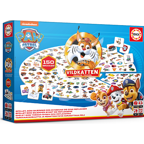 Vildkatten børnespil med Paw Patrol