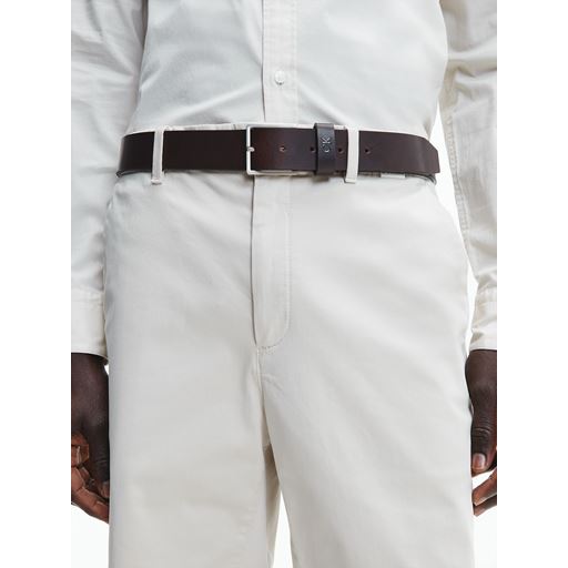 Calvin Klein Formal Bælte, Dark Brown, 95 cm