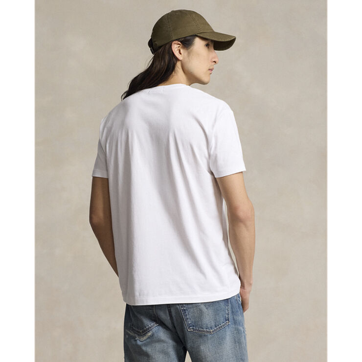 Polo Ralph Lauren 26/1 JERSEY-SSL-TSH F24 white denim bear