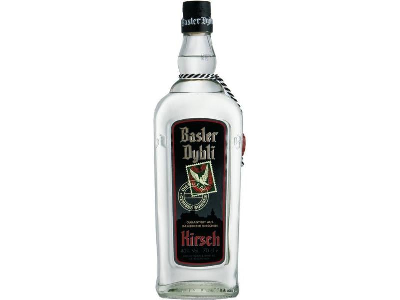 Basler Dybli Kirsch 0.7 l Obstbrand aus dem Baselbiet