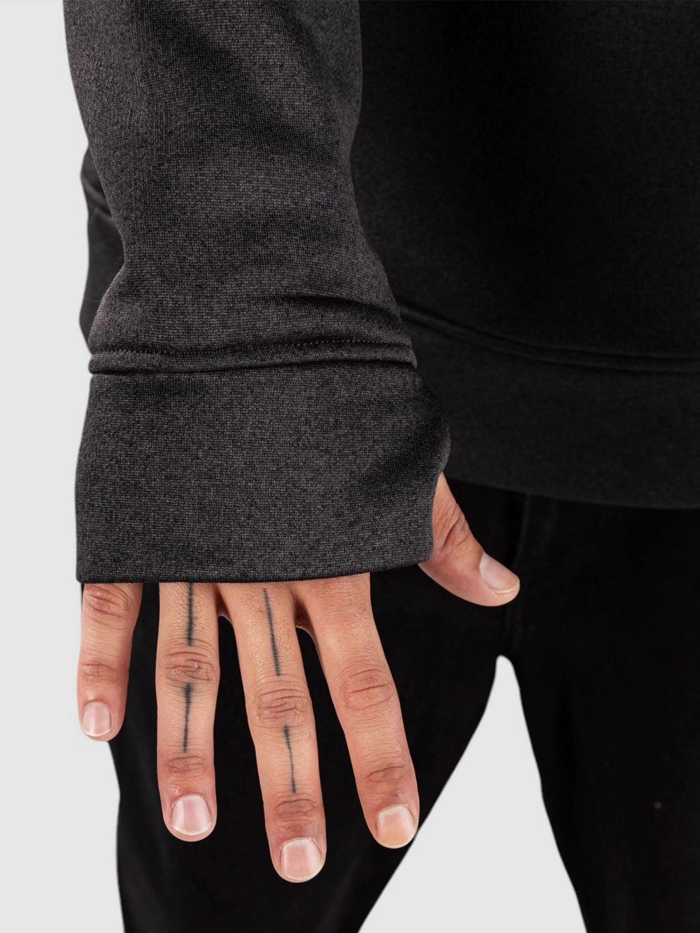Burton Oak Hoodie true black heather