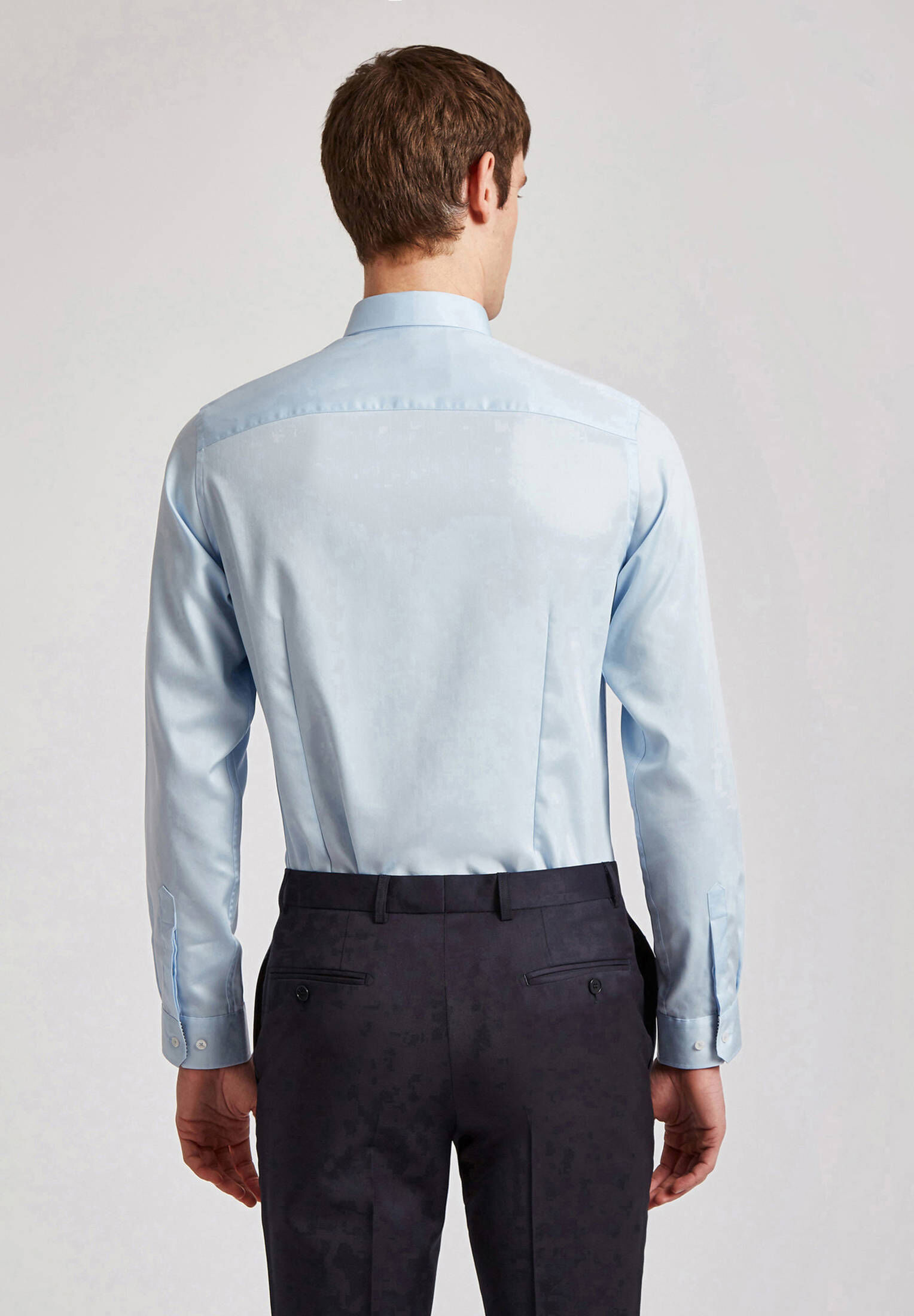 Ted Baker| Herren Shirt Ice Blue Slim Shirt