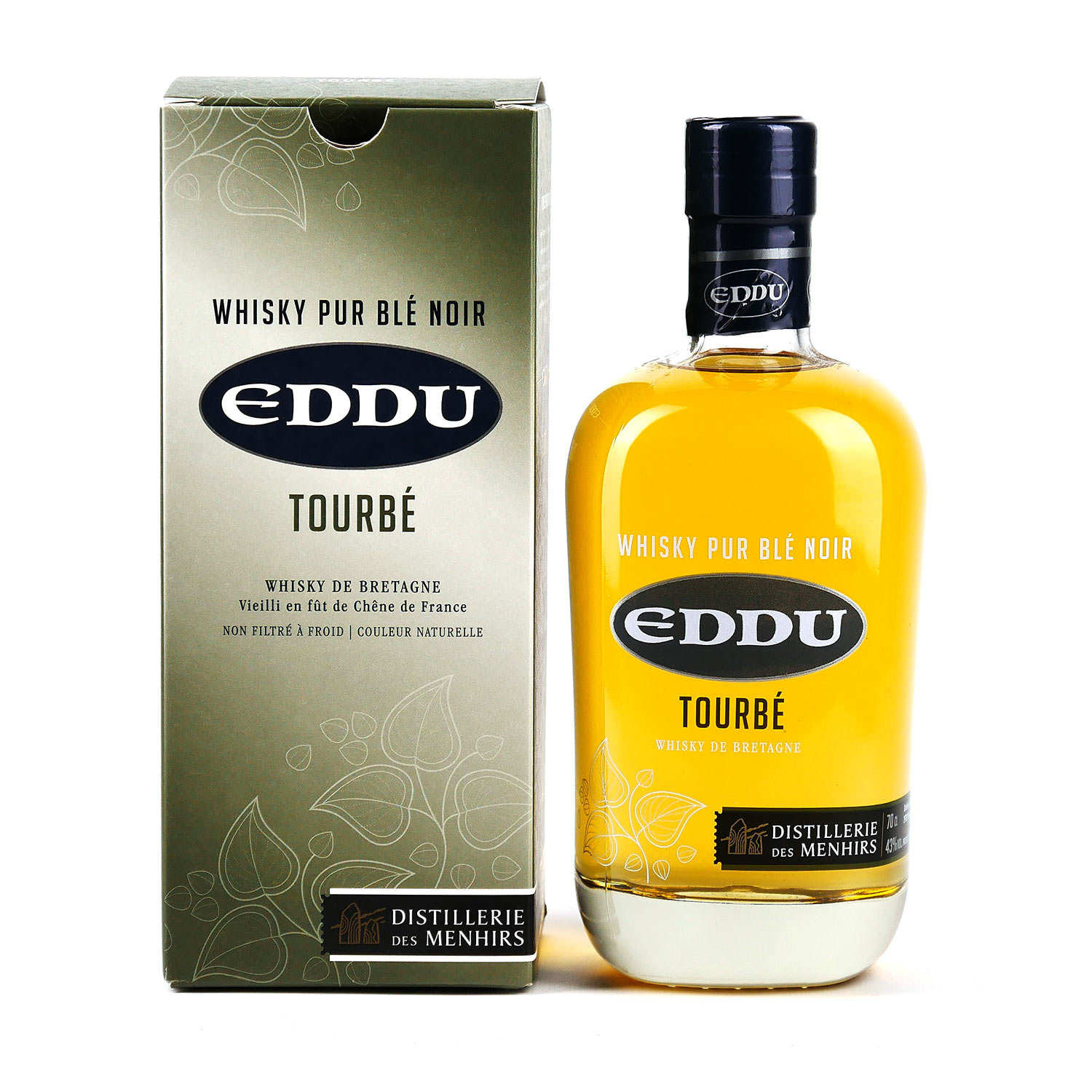 EDDU Tourbé - Whisky bretons 43%