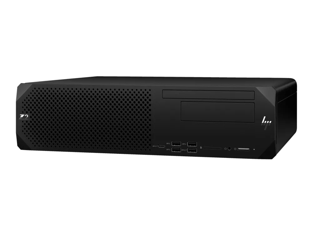 HP Workstation Z2 G9 - SFF 1 x Core i7 i7-14700 / op til 5.4 GHz - RAM 32 GB - SSD 1 TB - NVMe, TLC, HP Z Turbo Drive - UHD Graphics 770 - Gigabit Ethernet - Win 11 Pro - skærm: ingen - tastatur: Pan Nordic - sort - Smart Buy
