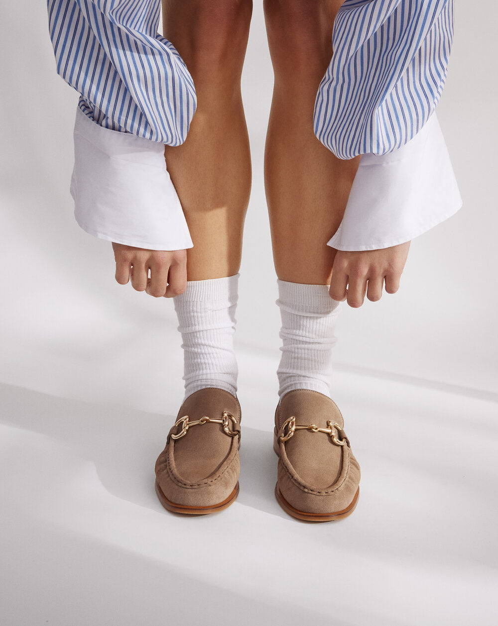Billi Bi  A6351 loafers - Taupe london suede 554
