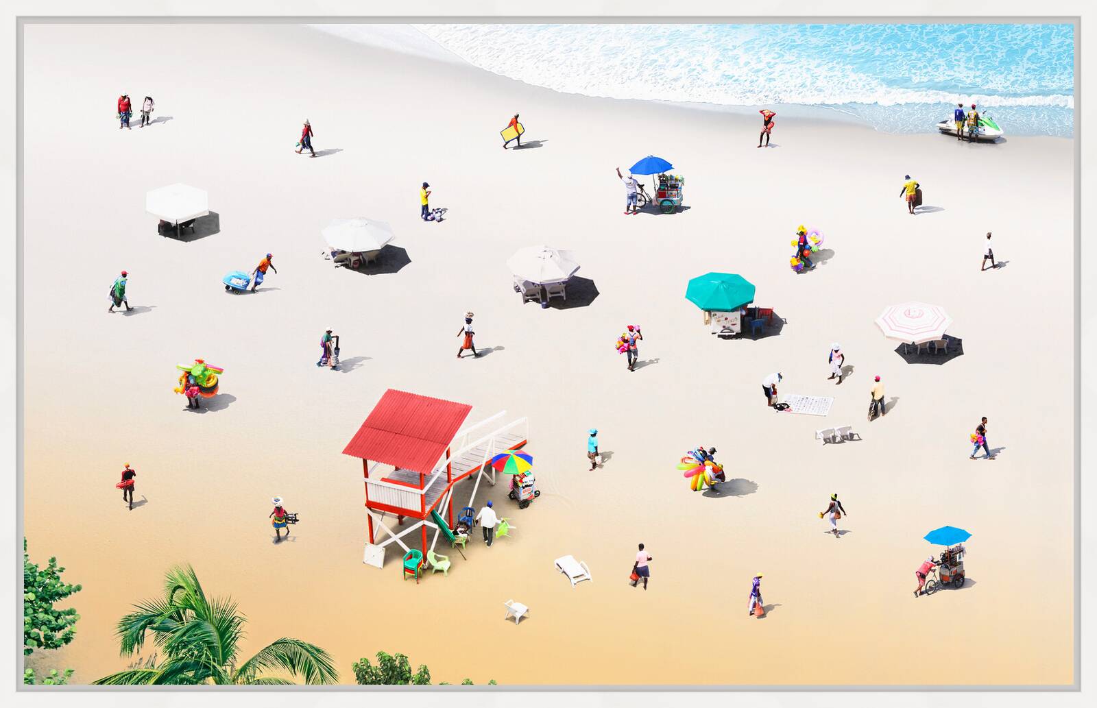Beach by Felipe Bedoya - Limited Edition. Edition of: 100. Signed.