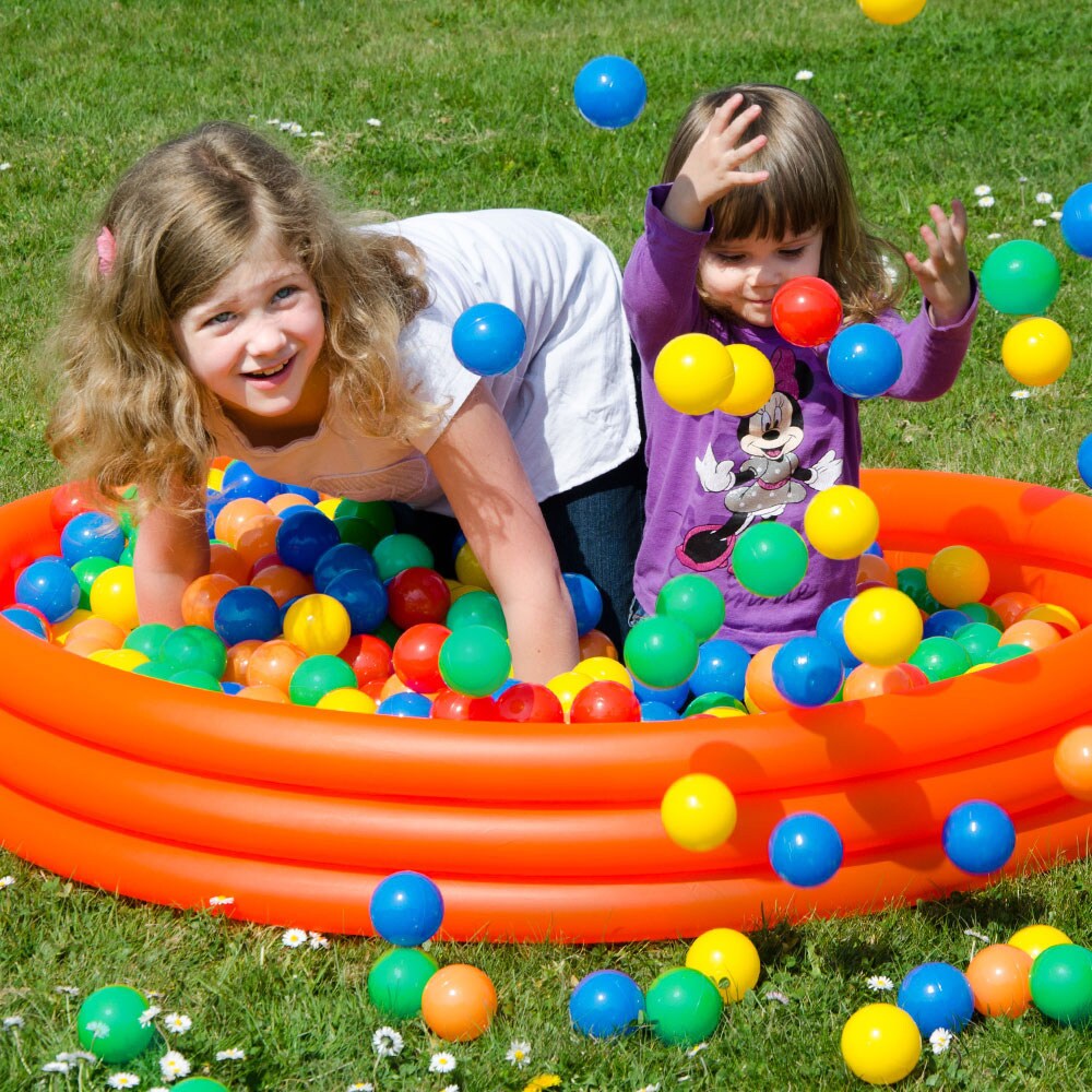 10000 bunte Bälle für Bällebad 7cm Babybälle Plastikbälle Baby Spielbälle