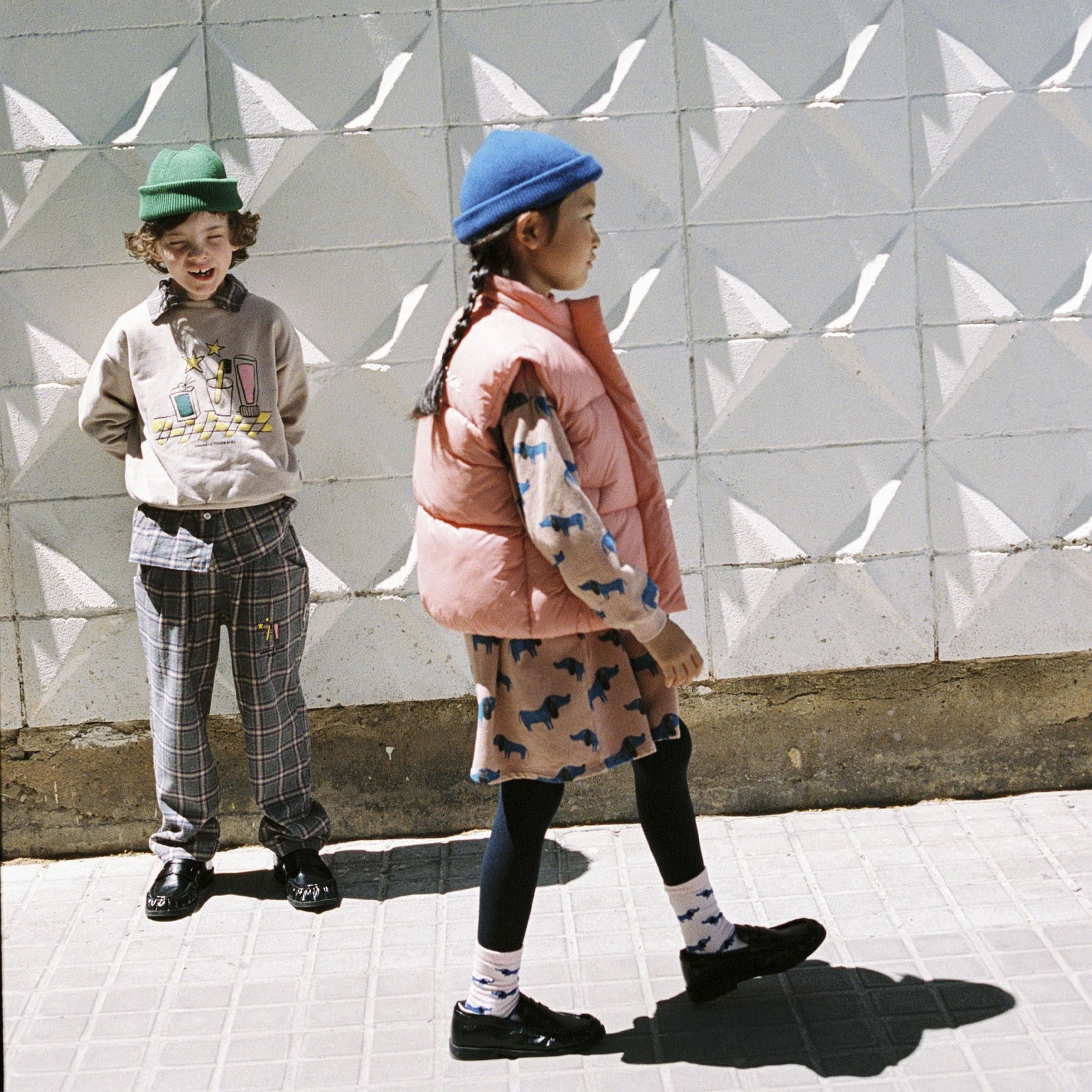 Puffer Weste Pink
