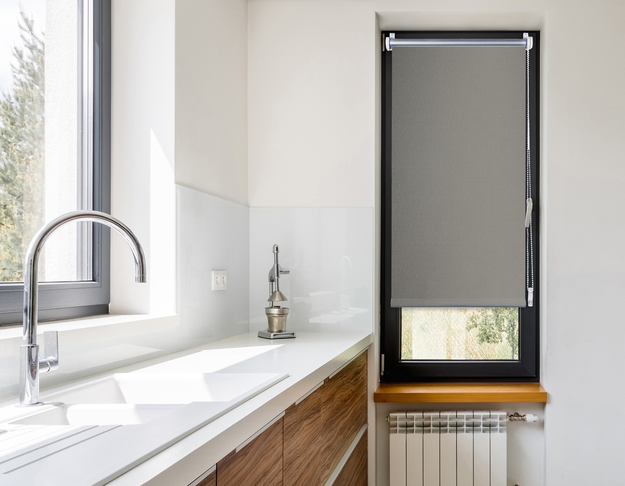 mydeco Seitenzugrollo »Trend« verdunkelnd ohne Bohren freihängend