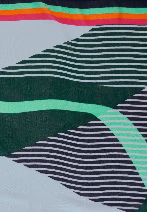 Halstuch mit Print - multicolor