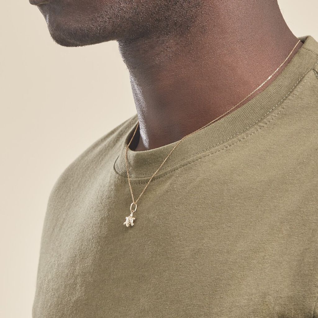Pendentif Kalinka Tortue Or Jaune