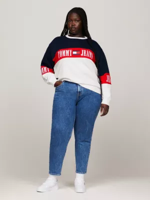 Moletom Archive com blocos de cores e modelagem relaxada