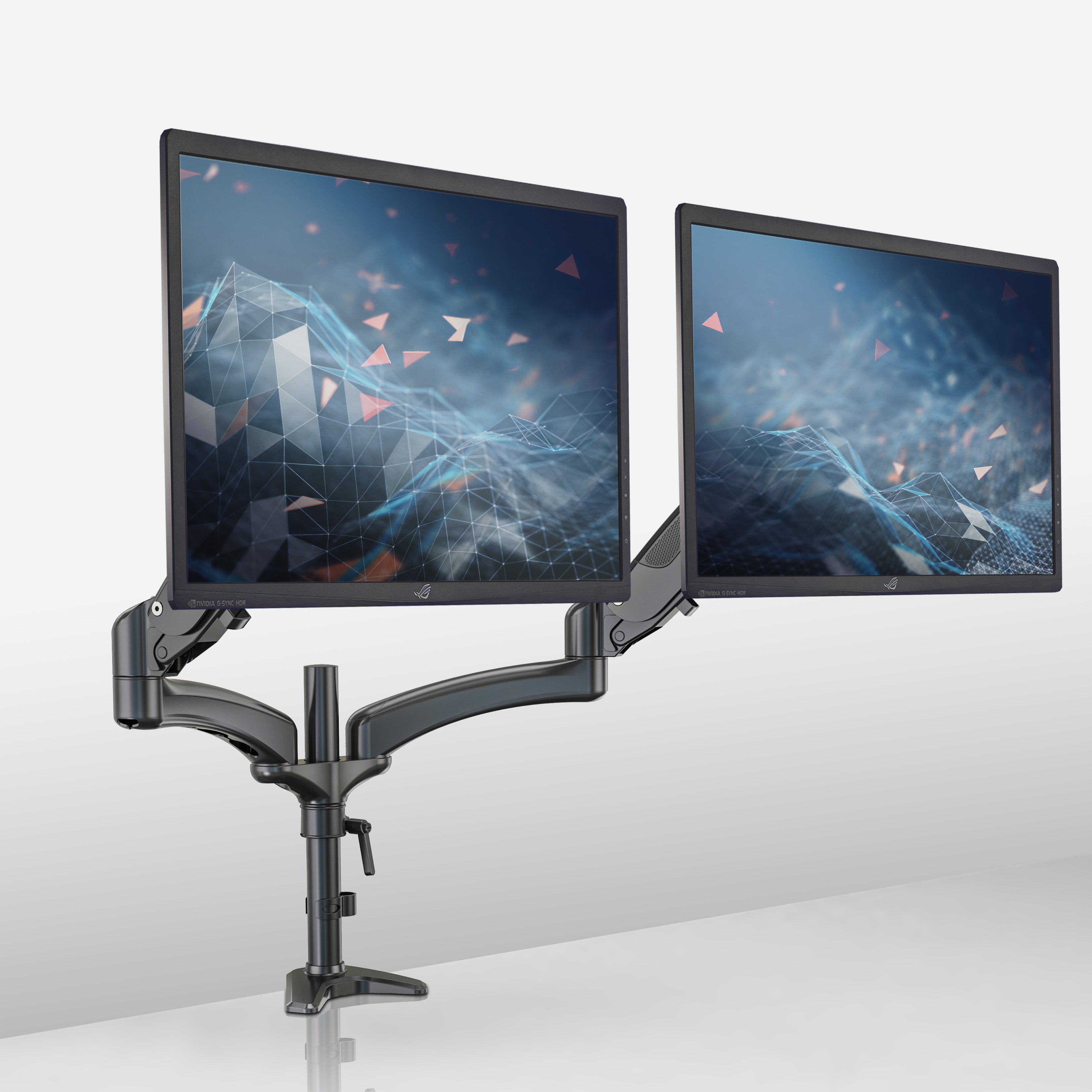 Konig & Meyer 23875 dubbele monitorbeugel