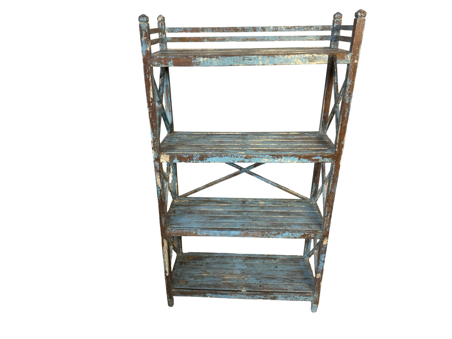 Wandkast groot uniek blauw