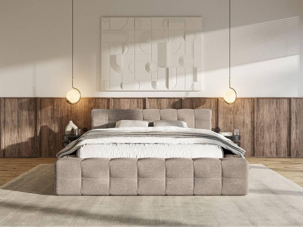 Selsey Design Tilly bedframe chenille met opbergvak 180 x 200 cm