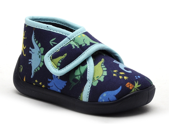 Bossi chaussons bebe galia 9112 bleu