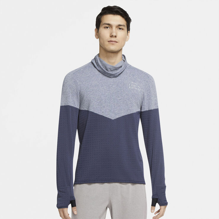 Nike Therma Fit Run Division Sphere Element Lobetroje Blå