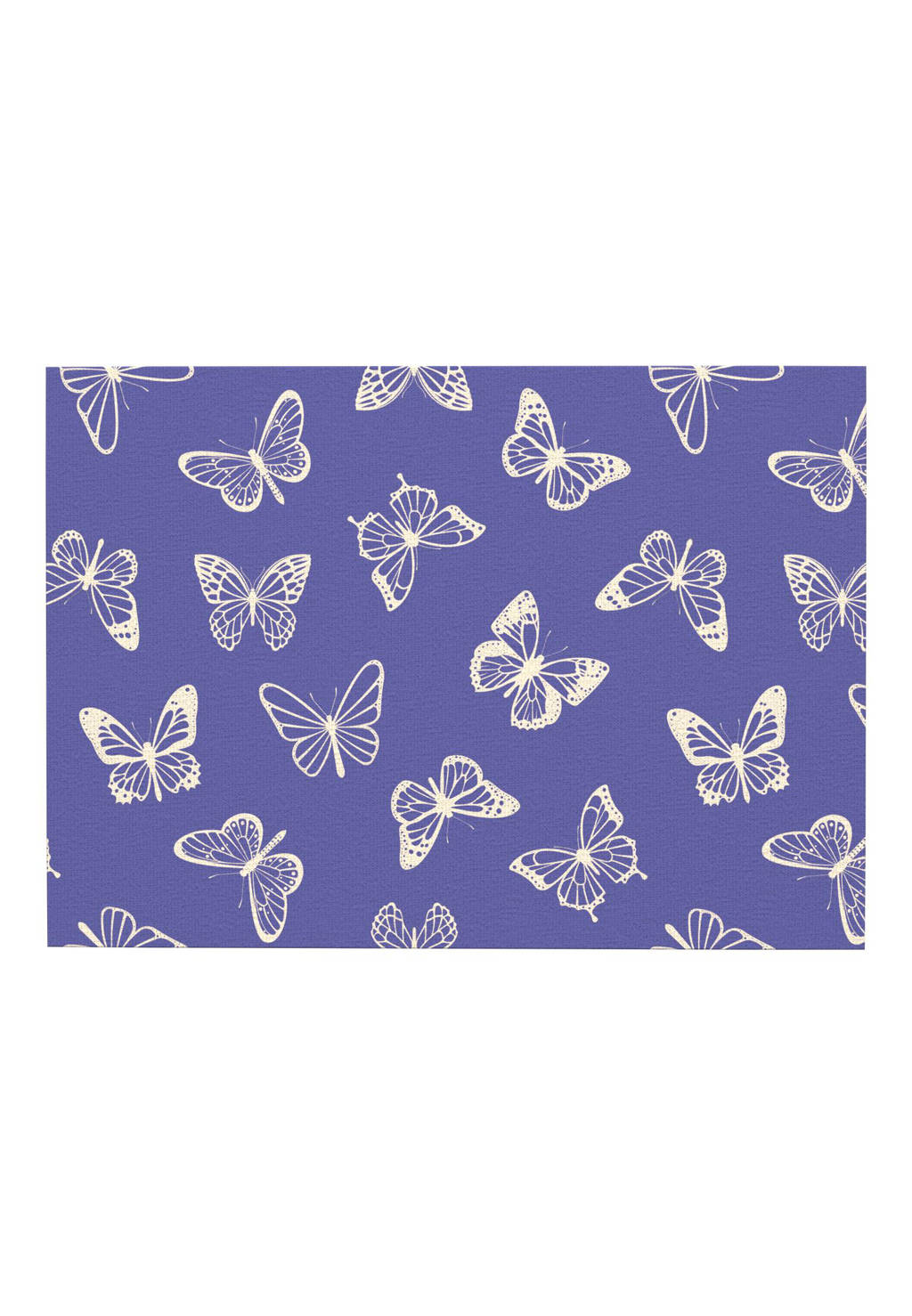 NAME IT shortama NKFNIGHTSET CAP BUTTERFLY met all over print lila/wit