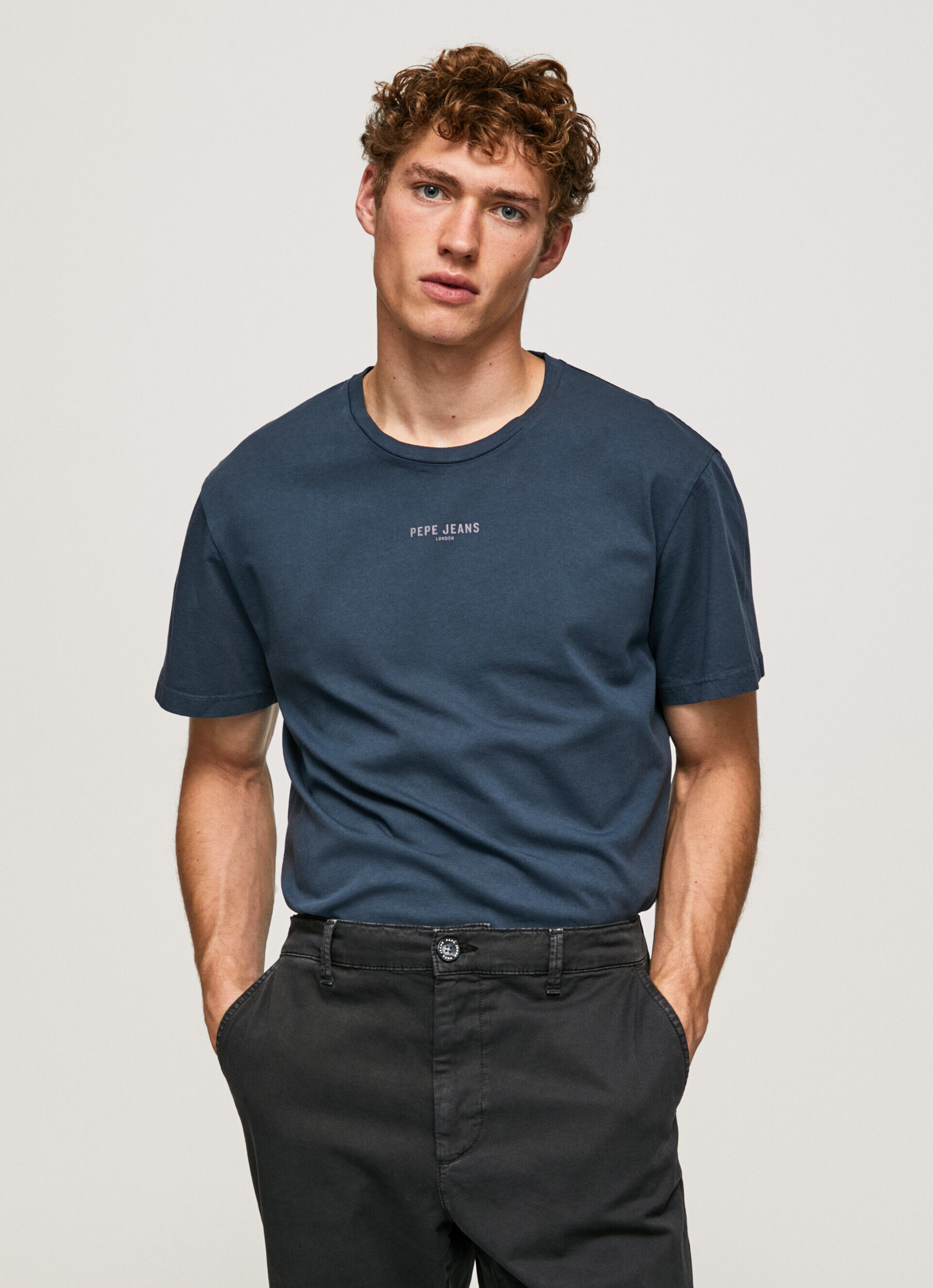 CAMISETA COM ESTAMPA FOTOGRÁFICA - Jarman Blue