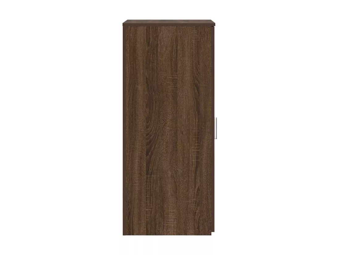Armoire de rangement chêne brun 40x45x103,5cm bois d'ingénierie