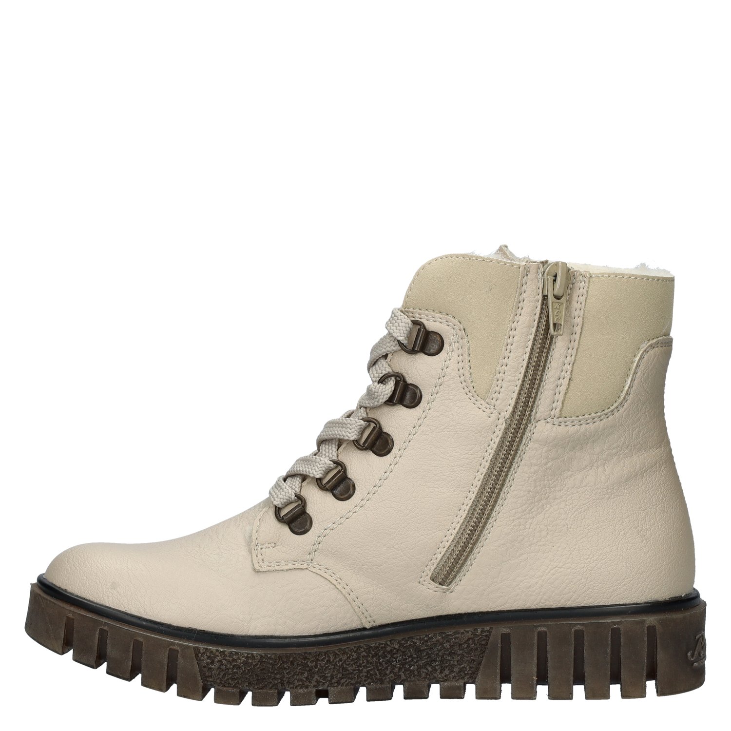 dames  veterboot Rieker Ecru