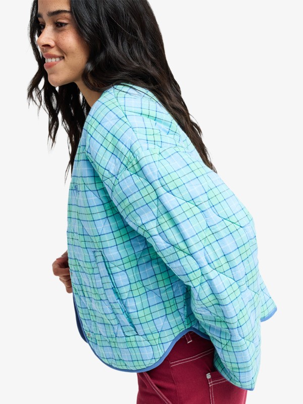 Seaside Resort Veste ample molletonnée Bleu Femme
