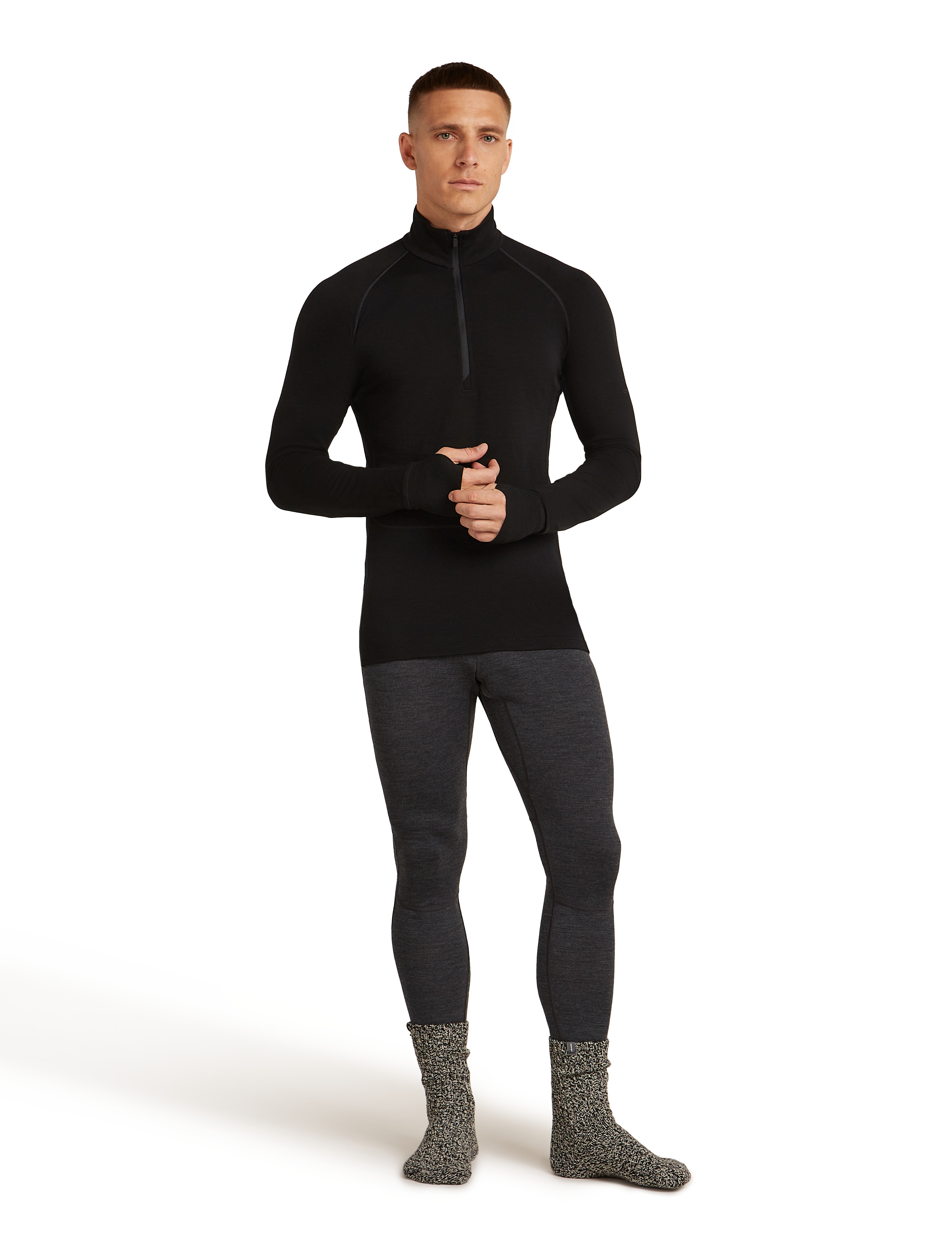 M Merino 200 ZoneKnit LS Half Zip