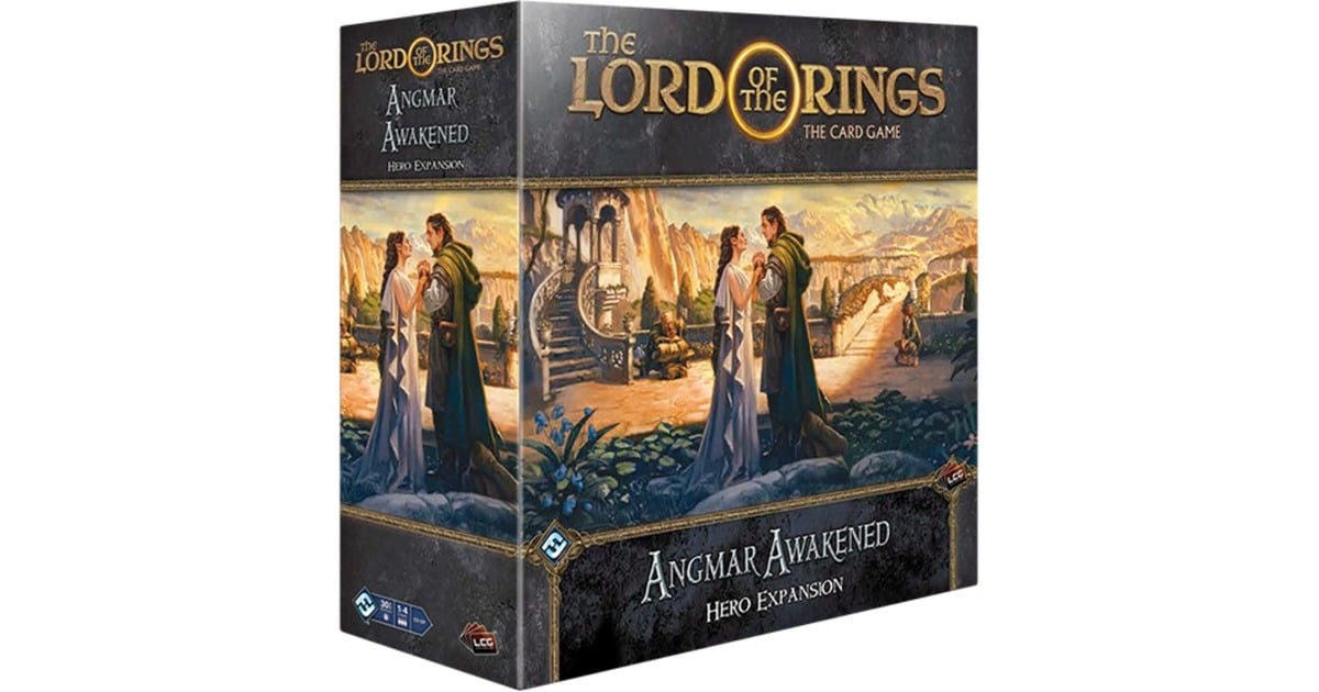 AsmodeeThe Lord Of The Rings: The Card game -  Angmar Awakened Hero Expansion Kaartspel  (Engels, Uitbreiding, 1 - 4 spelers, 60 - 120 minuten, Vanaf 14 jaar)