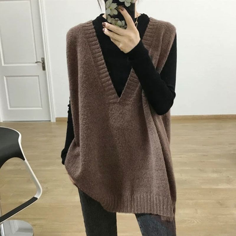 Beaustreet - V-hals lang vest