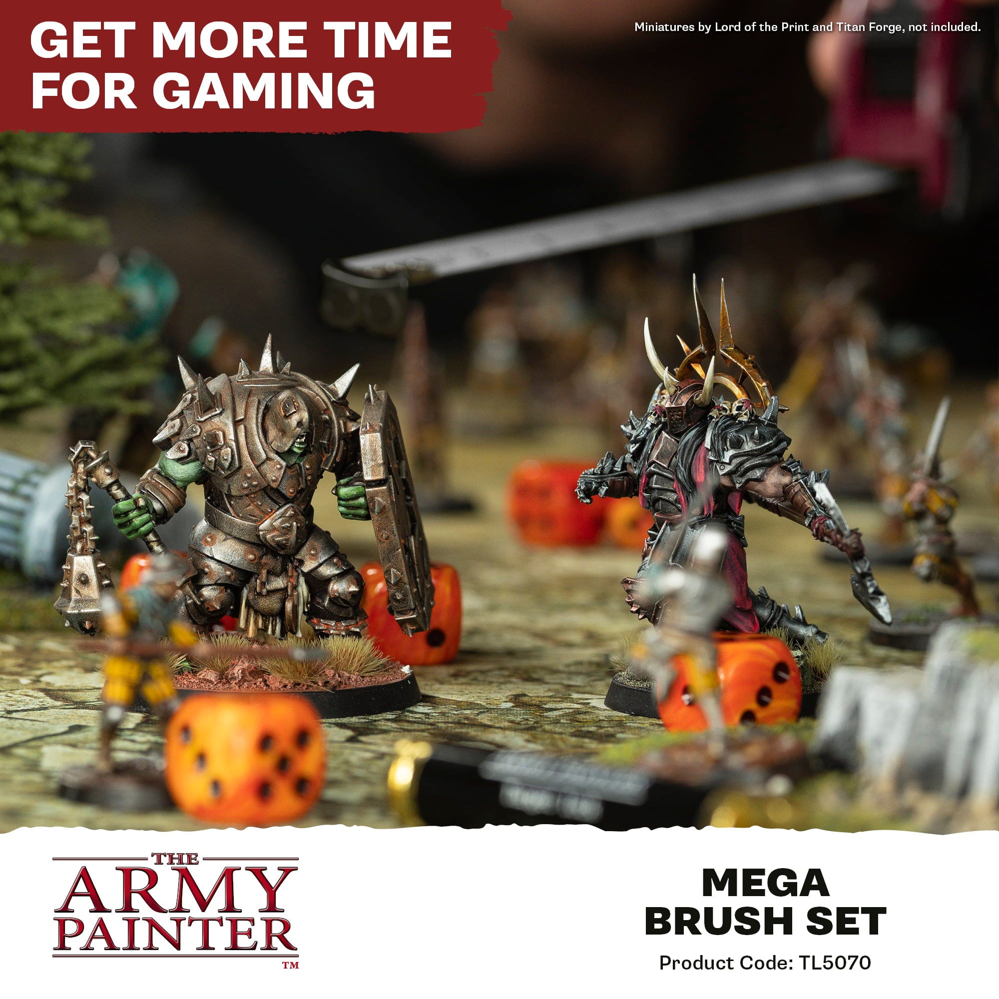 The Army Painter  Mega Brush Set    Alle Wargamer-Pinsel in einem Set!